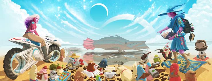 GameCollege image with Marlin SM bike